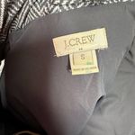 J.Crew Light Gray Chevron Print Quilted Down Full Zip Classic Vest Small Photo 3