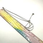 LC Lauren Conrad Lauren Conrad silver tone rhinestone pendant necklace Photo 6