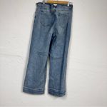 Kensie Blue Denim Wide Leg Jeans Womens 32 Kaya High Rise Casual Classic Preppy Photo 3