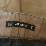 ZARA Basic Gray and Tan Skirt xtra small Photo 2