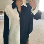 Alice + Olivia color block button up. Xs Photo 8