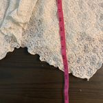 Earthbound Lace Tie Top XL Cottagecore Festival Romantic Angelcore Boho Indie White Photo 8