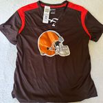 NFL NWT  Cleveland Browns Women’s Jersey Top Photo 0