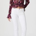 Paige Jeans Skyline Ankle Peg Jeans White 26 Photo 0