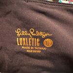 Lilly Pulitzer Luxletic Weekender High Rise Legging Onyx Lets Get Wild Size L Photo 4