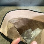 Women’s Black Glitter Covered Chunky Heeled Party Boots with Zipper Size 11 Photo 4