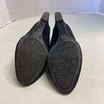 Merona  Women’s Wedge Heels Size 7.5 Black Faux Suede‎ Photo 5