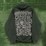 Keith Haring Artwork Collage Hoodie Size Large Photo 0