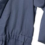 COS  Navy Layered Midi Dress Size 4 Minimalist Modern Workwear Photo 7