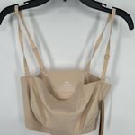 SKIMS ‎ Naked Bandeau Bra Sand Beige Tan Lightweight Wireless Adjustable Medium Photo 0