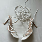 Pretty Little Thing White heels  Photo 0