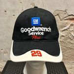 The Vintage Shop NASCAR 29 Kevin Harvick Goodwrench Service Adjustable Ball Cap Hat Adult Black Photo 0