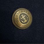 Gloverall Made in England Wool Blend Peacoat Double Breasted Military Style Coat Blue Size 12 Photo 7