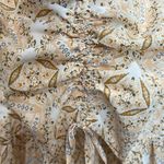 Chic Soul  Plus 3X Midi Dress Peek-A-Boo Midriff Ruched Bust Sleeveless Mandala Photo 3