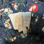 Hill House Tuckernuck  Home Ellie Nap Dress Navy Belgravia Floral Ikat Large Photo 9