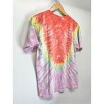 Pink Floyd  Tee Womens‎ Size Small Tie Dye Crewneck 100% Cotton Short Sleeve Photo 4