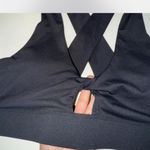 Fabletics  Black Cross-Back Sports Bra Photo 3