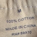 Love Note Love Notes Striped Peplum Button Up Shirt Women's Size M Green White Photo 5