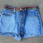Arizona Y2K Boho Western bricabrac trim festival jean shorts Photo 0
