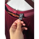 Windsor Dark Red Velvet Maxi Dress Size Large — Holiday / Wedding Guest Photo 6