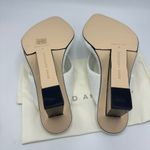 Good American White Terry Thong Wedge Sandals Size 8 Wedges Block Heel New Photo 8