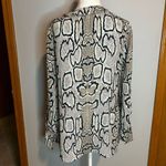 CAbi snakeskin animal print blouse size M Photo 7