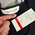 Taylor Knit Top Satin Skirt Maxi Dress, Black, Extra Small Black Size XS Photo 3