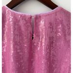 J.Crew Women's Size S All Over Sequin Shell Top Pink Sleeveless NWT Photo 7