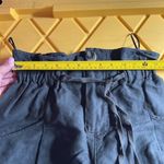 ZARA Green High Waist Paper Bag Pants Size M Photo 5