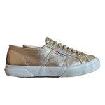 Superga  Gold Metallic Fantasia Shoes women’s size 6.5 Photo 9