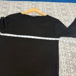 Massimo Dutti NWT Women’s Wool Blend Knit Boat Neck Sweater Black Size Small Photo 8