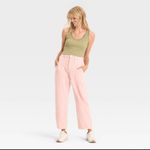 Universal Threads Universal Thread Pink High Rise Barrel Jeans Photo 0