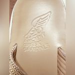 Ancient Greek Sandals Thais Tan White Comfort Sandals Shoes Size 37 Photo 10