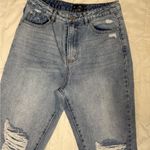 Missguided Misguided riot Women's Distressed Blue Jeans Size 6.                #20 Photo 2