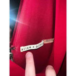 Alice + Olivia 419 Lina V-Neck Sleeveless Jumpsuit in Wine 0 Photo 3