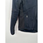 Nike Sphere Thermal Black Long Sleeve Waffle Jacket Full Zip Training Women XS Photo 2