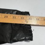 SAM New York Black Coated Cotton Puffer Parka Fur Trim Hood Jacket XS Cozy Luxe Photo 12