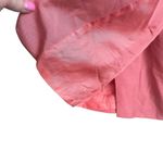 Vintage Gillian Women Silk Shift Wrap Dress 2 Coral Oversized Collar Career‎ Orange Photo 9