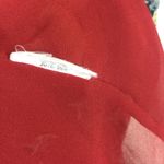 Joie  Almarie B Red Floral 100% Silk Mini Dress Medium Georgette Drop Waist Boho Photo 8