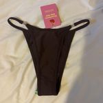 Strawberry Milk Mob Bikini Bottoms Brown Size XS Photo 2