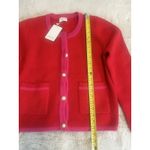 Fate Cardigan Sweater Women's Red Size Médium Size M Photo 7