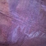 wilson's leather Vintage W by Wilson’s Purple Textured Midi Leather Skirt, Size 14 Photo 8