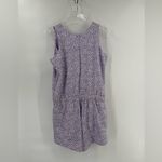 ALBION FIT Albion Tank Romper In lilac floral Print Size large Photo 2