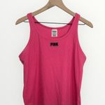 PINK - Victoria's Secret Victoria’s Secret Pink XXL Ribbed Cropped Tank Top Photo 0