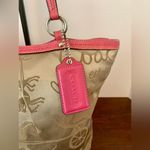 Coach Horse & Carriage Pleated Tote Shoulder Bag 2009 #F14482 Photo 3