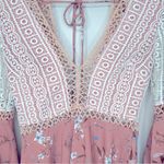 Hello Molly  Floral Crochet Dress Size 8 or US 4 Photo 5