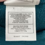 Disney Vintage Seven Dwarfs Embroidered V-Neck Teal Fleece Sweatshirt Sz XL Photo 4