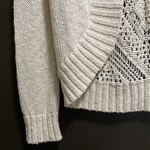 T/O - Cardigan Crochet Sweater Photo 3