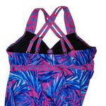 Swimsuits for All Two Piece Skirt Swimsuit Tankini Tropical NEW Size 5XL Blue Photo 4