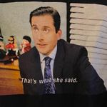 The Office Michael Scott Long Sleeve T Shirt Photo 1